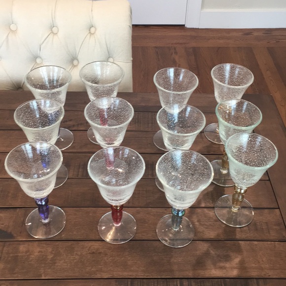 Pottery Barn Party Supplies Potterybarn Wine Glass Set Poshmark